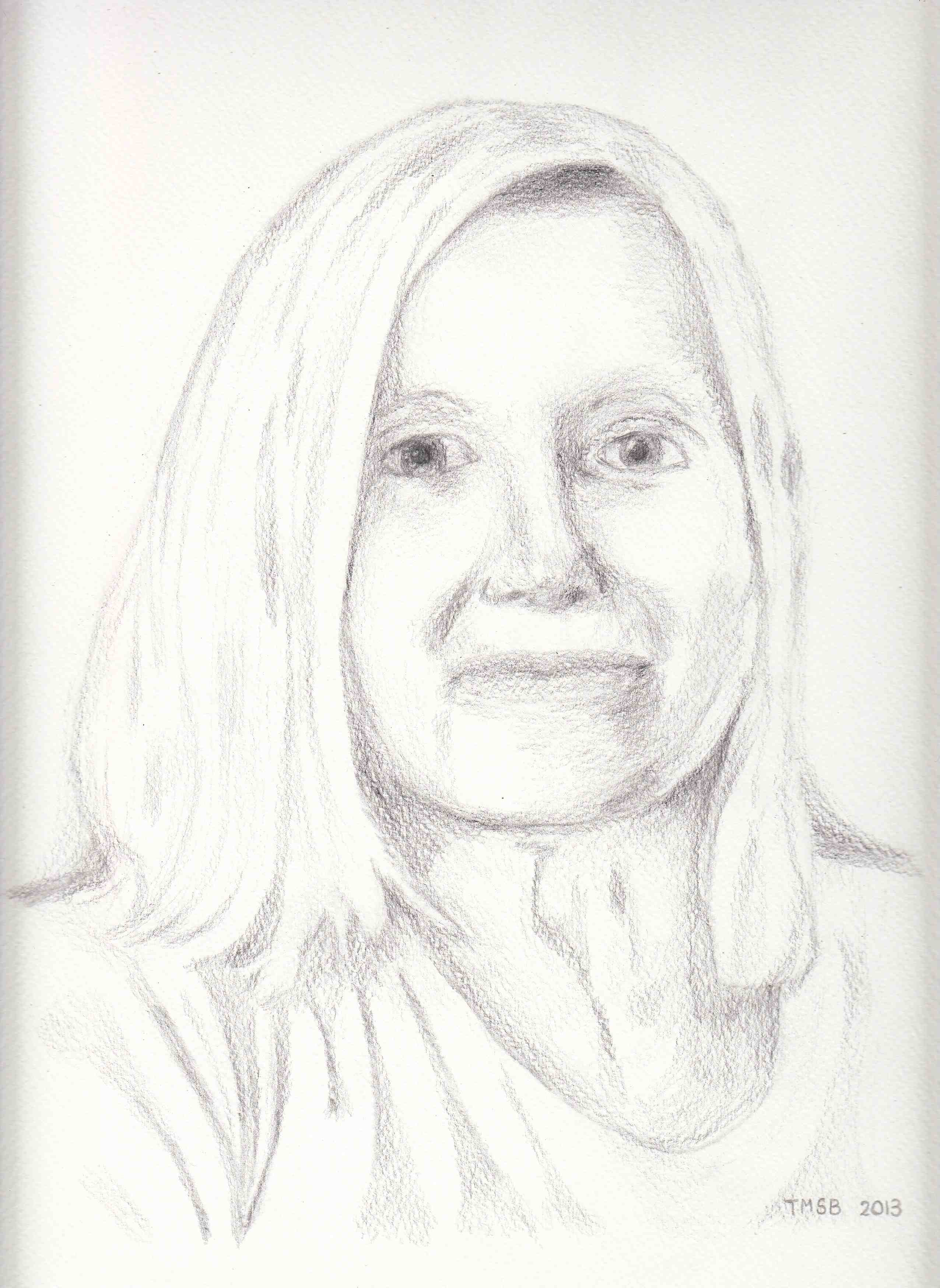 Portrait of Ludmila, by Marija Smits
