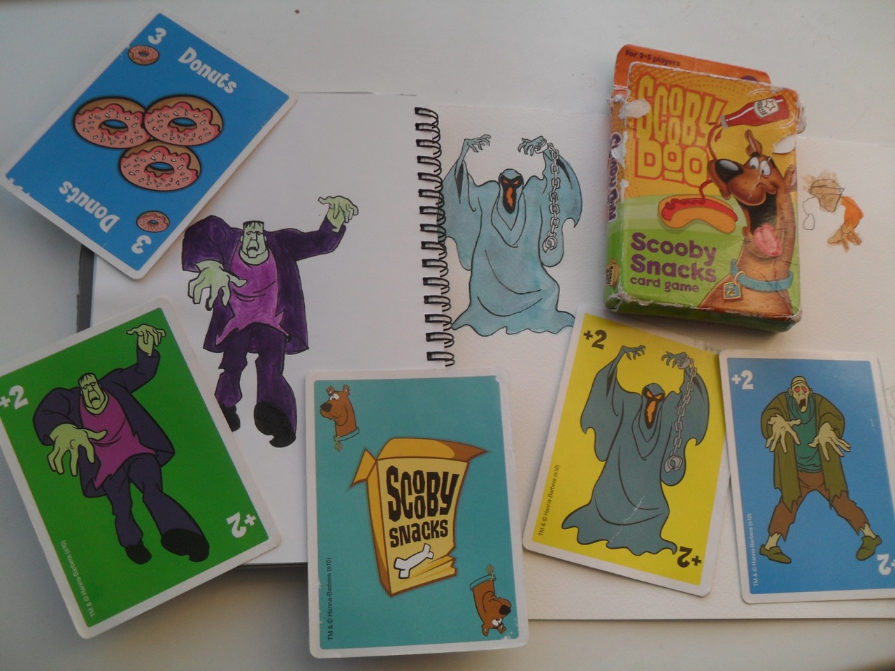 Scooby Snacks card game, photo by Marija Smits